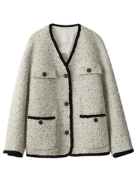 Textured Elegance Coat