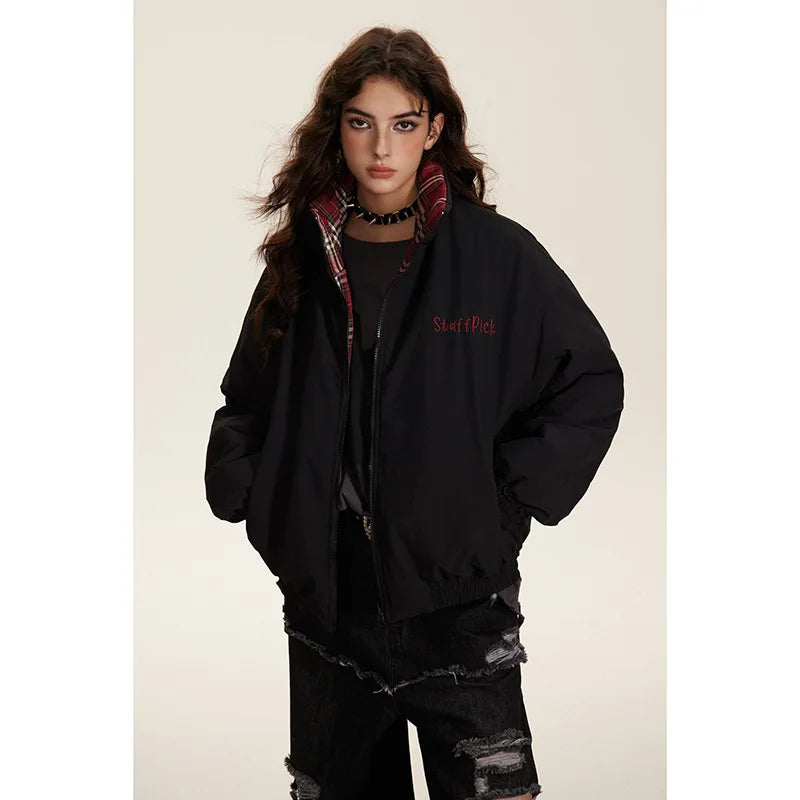 Vintage Double-Sided Puffer Jacket