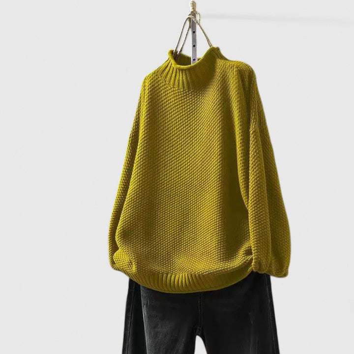 Styled look with the keira elegant knit sweater