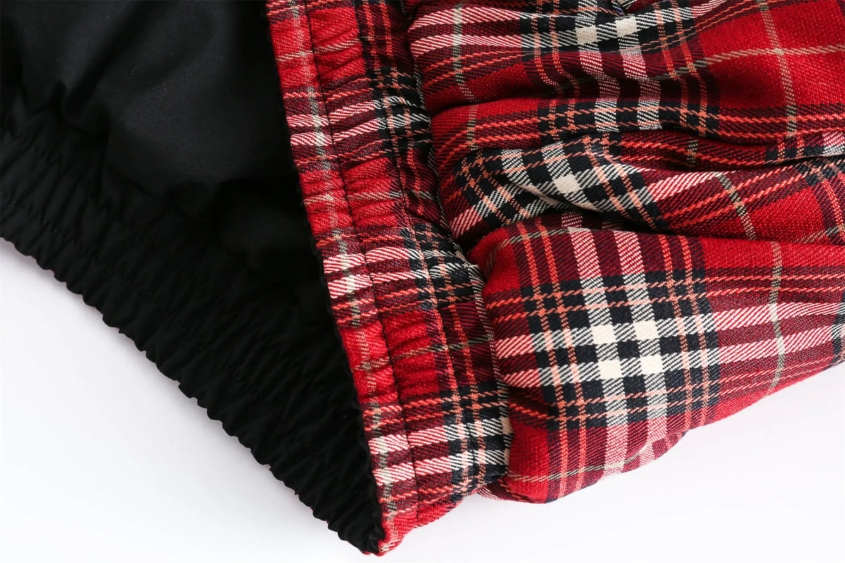 Vintage Double-Sided Puffer Jacket