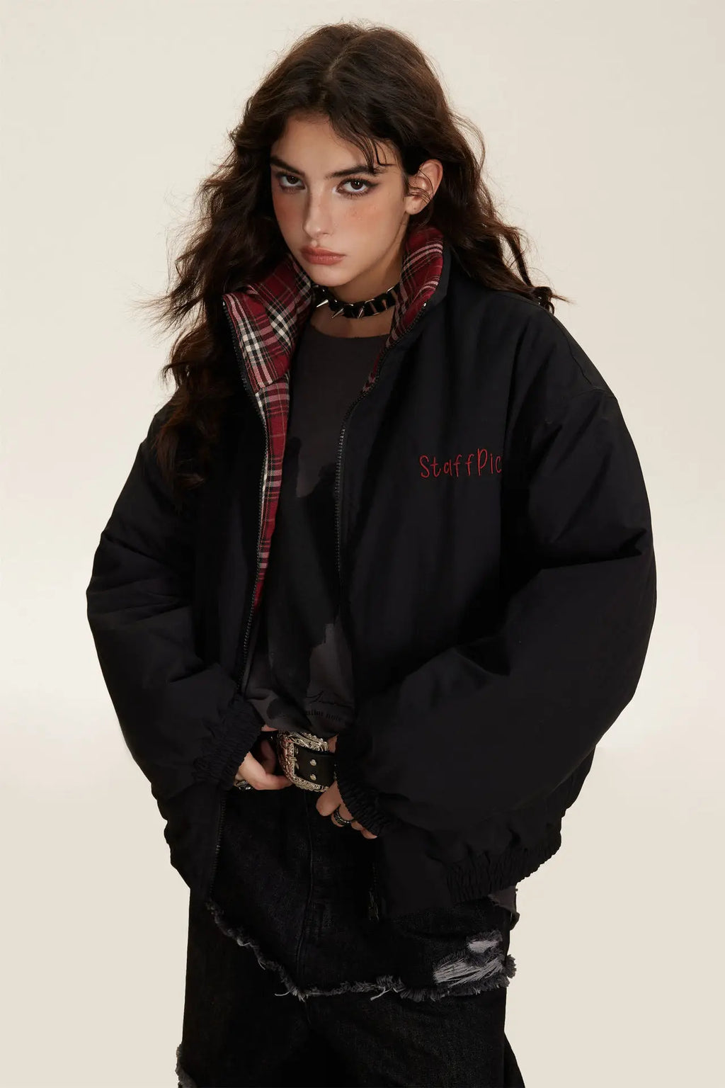 Vintage Double-Sided Puffer Jacket