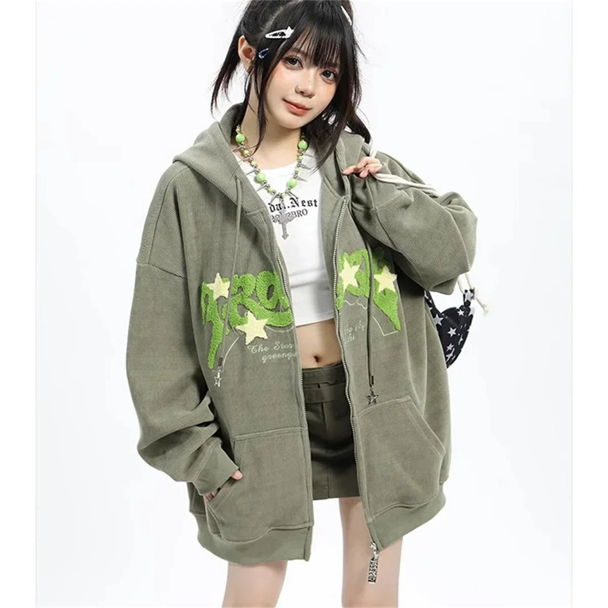 Cozy Graphic Jacket