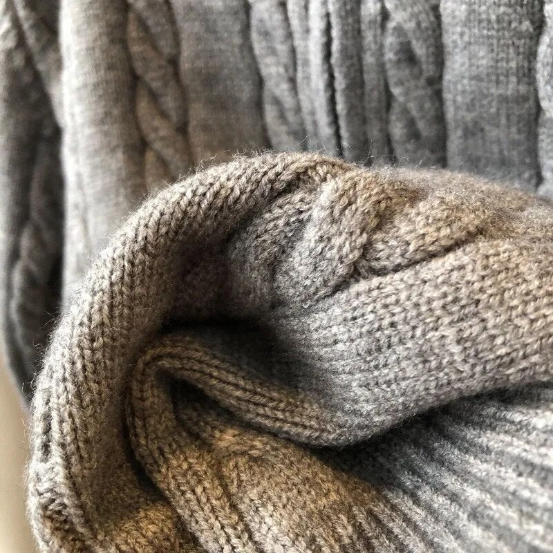Cotton Half Zip Sweater