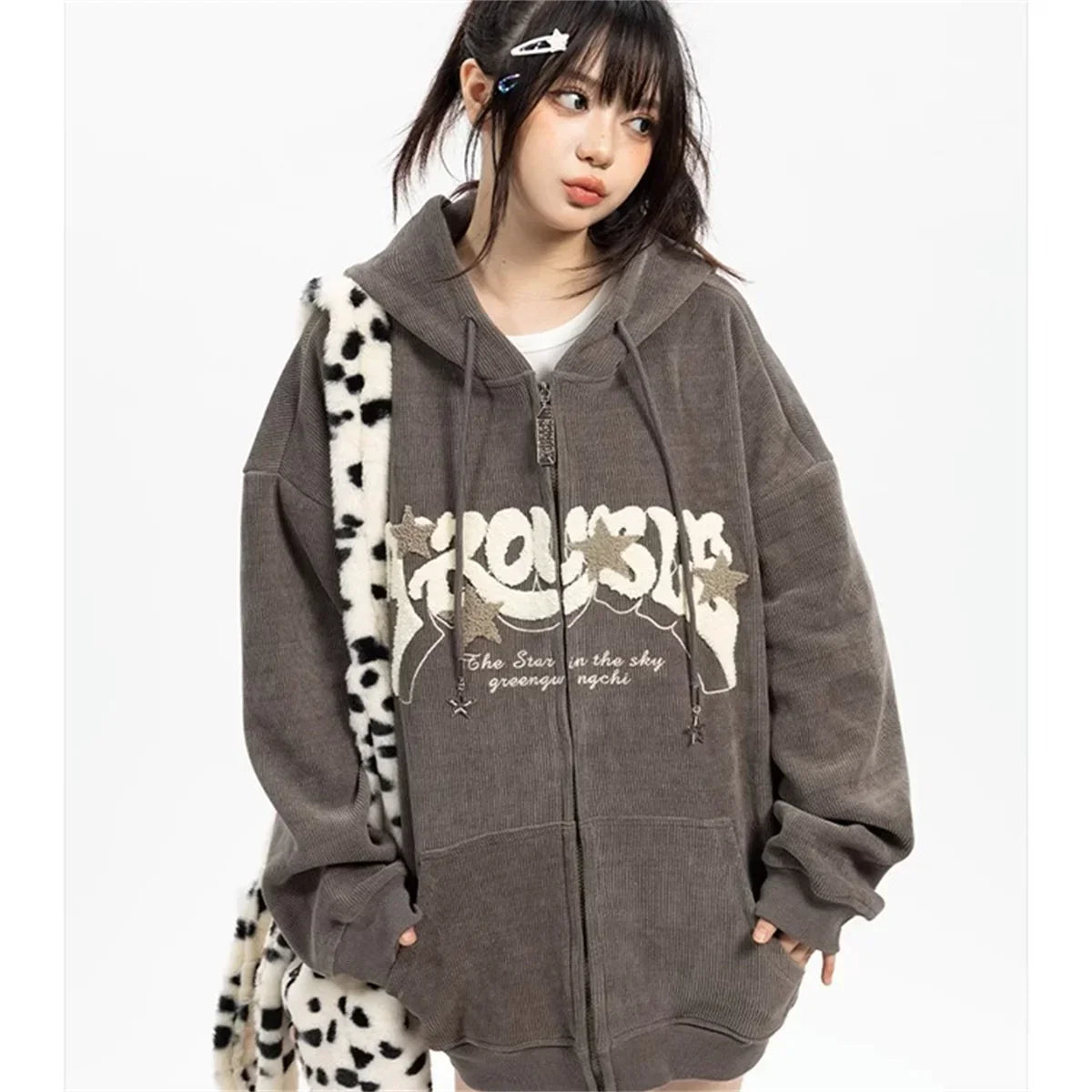 Cozy Graphic Jacket