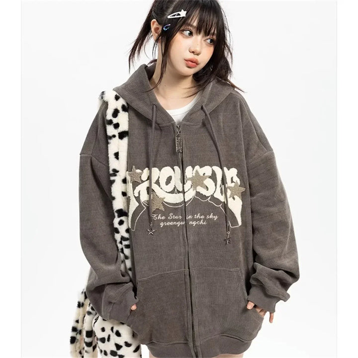 Irene - Cozy Graphic Jacket