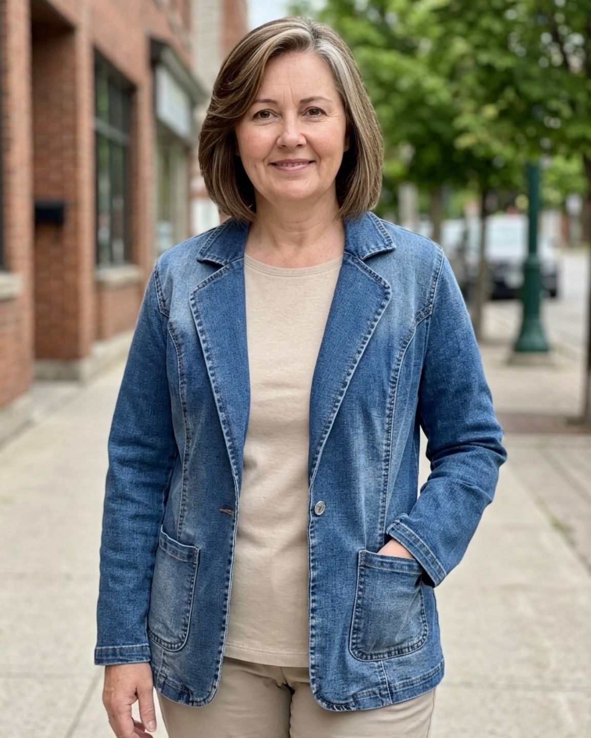Relaxed Denim Jacket