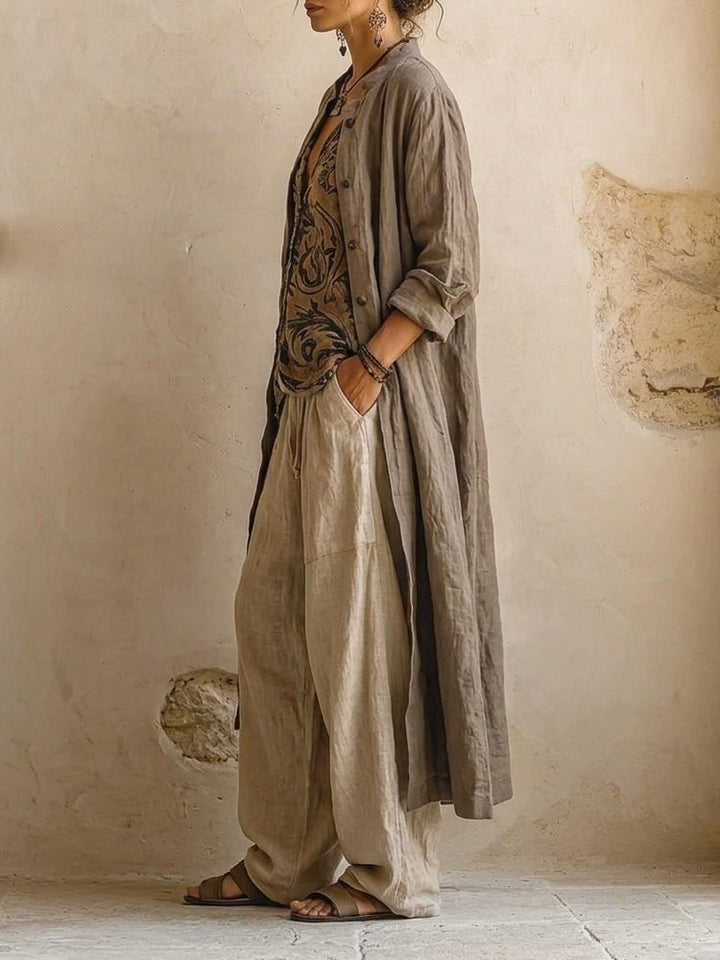 Linnea - Cotton Linen 3-Piece Set