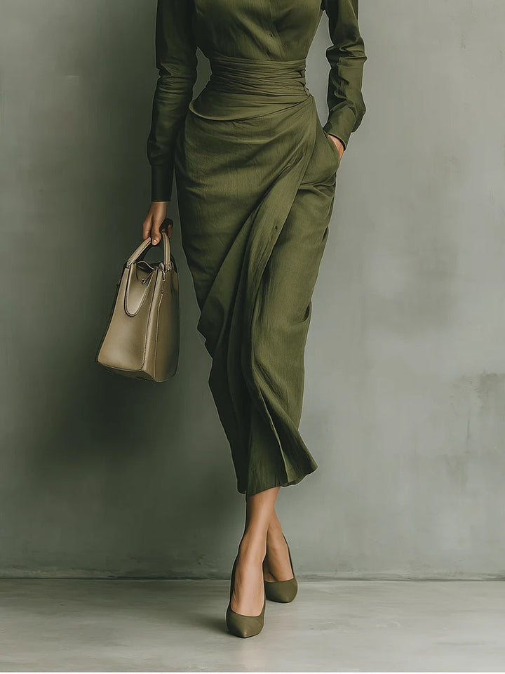 Anouk - Fitted Wrap Dress