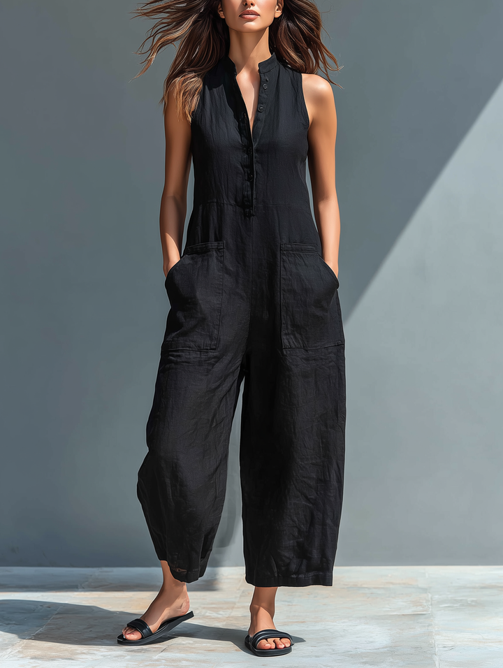 Lucy - Sleeveless Jumpsuit