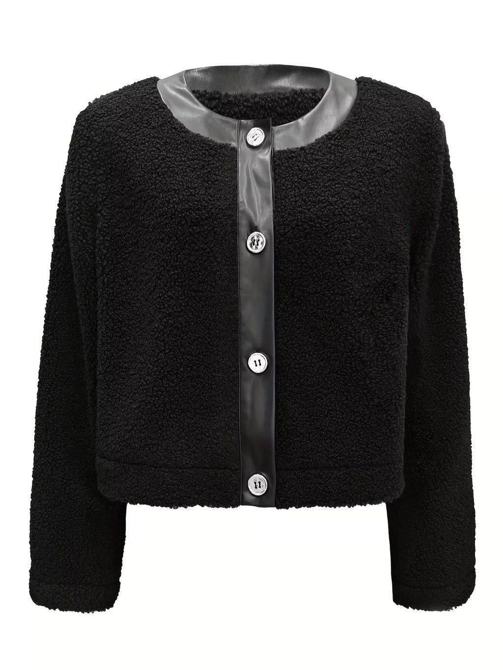 Teddy Bear Button Up Jacket