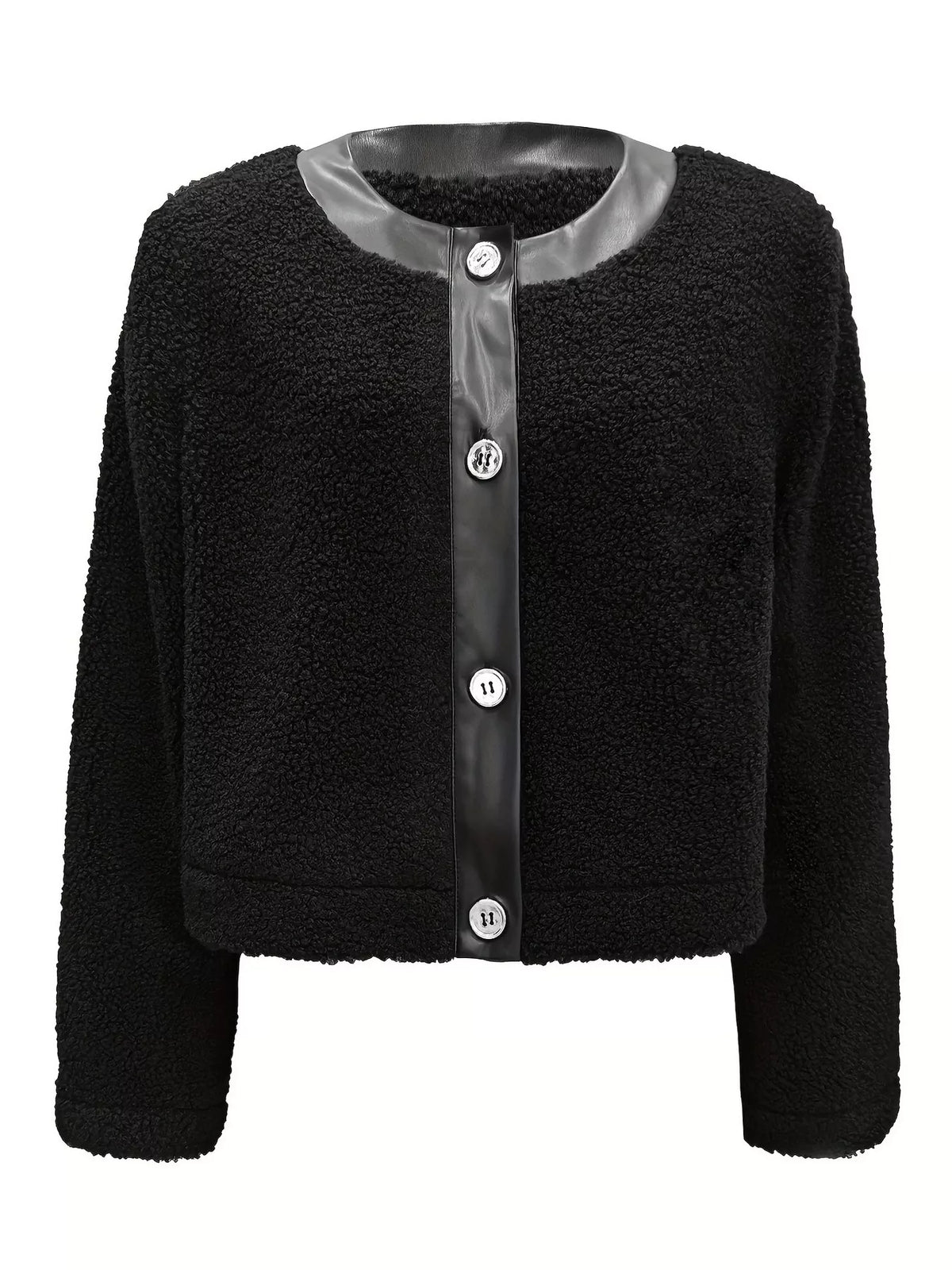 Teddy Bear Button Up Jacket