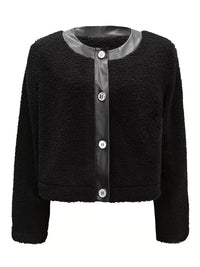 Teddy Bear Button Up Jacket
