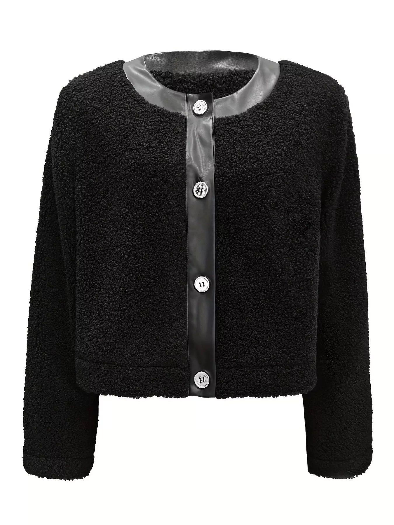 Teddy Bear Button Up Jacket