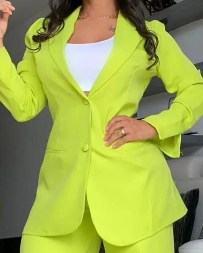 Veronica - Power Poise Tailored Pantsuit