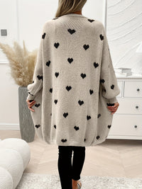 Heart Knit Cardigan