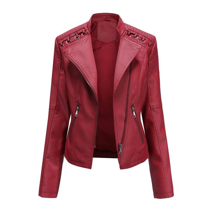 Edgy Satin Jacket
