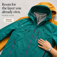 Lotus-Effect Waterproof Windbreaker Jacket - Susan & Anne