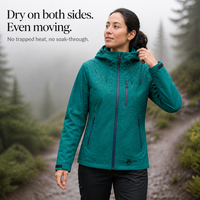 Lotus-Effect Waterproof Windbreaker Jacket - Susan & Anne