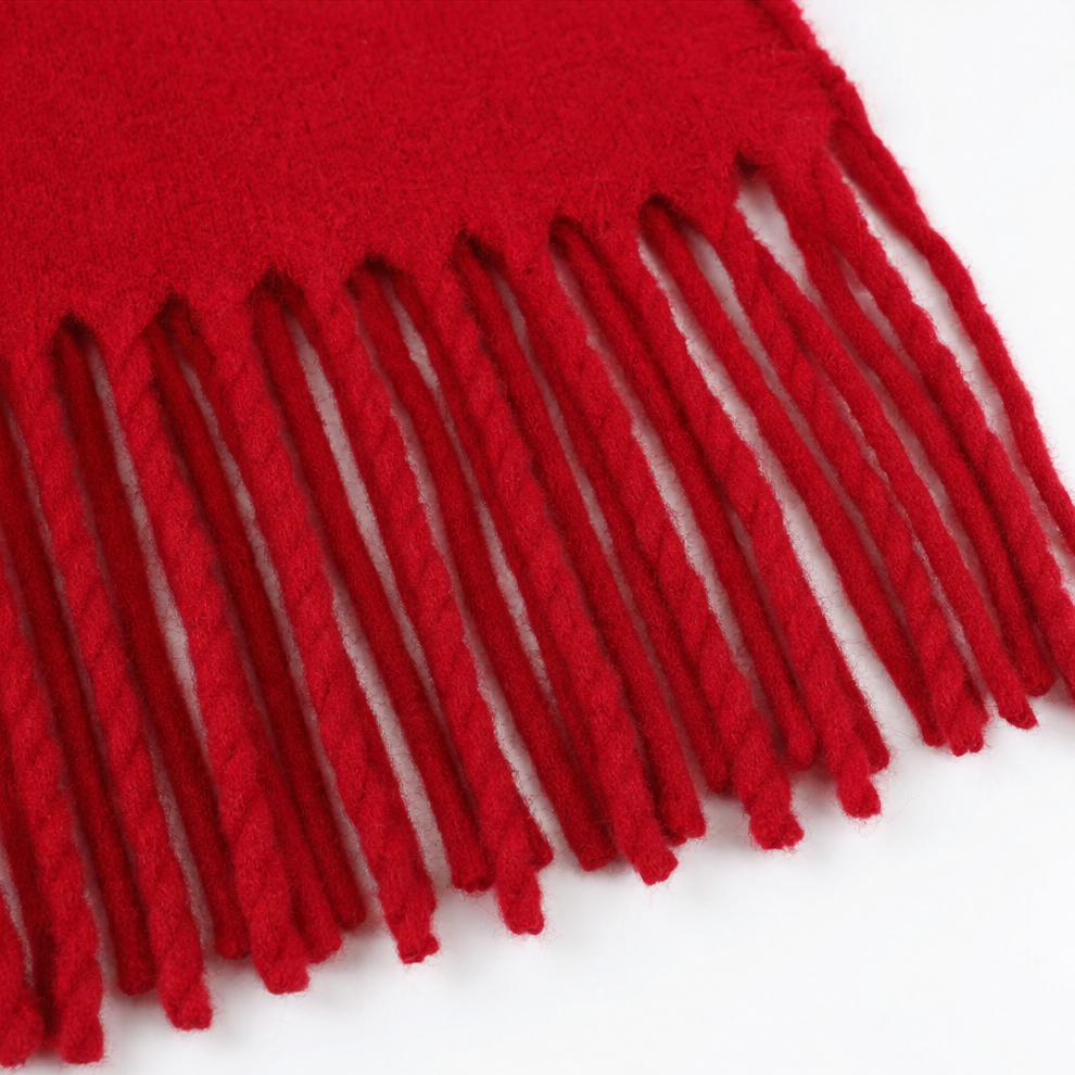 Fringed Shawl-Collar Wrap Coat – Susan & Anne