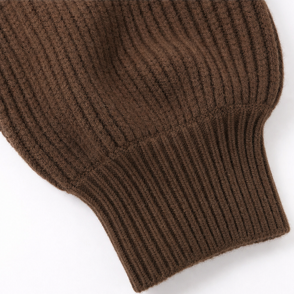 Gold-Button Long Ribbed Knit Tunic – Susan & Anne