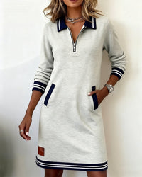 Long-Sleeve Chic Dress