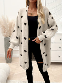 Heart Knit Cardigan