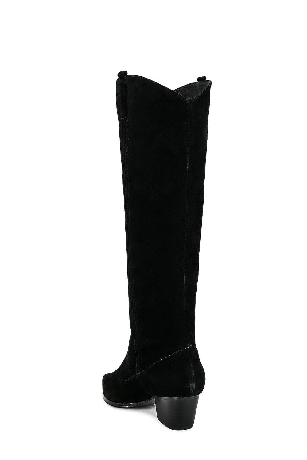 Dakota – Suede Pointed-Toe Western Knee-High Boots