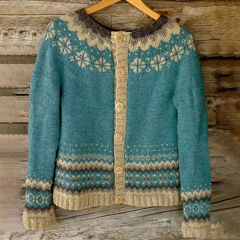 Allaira - Icelandic Knit Sweater