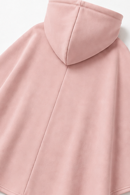 Hooded Cape And Wide-Leg Trouser Set - Susan & Anne