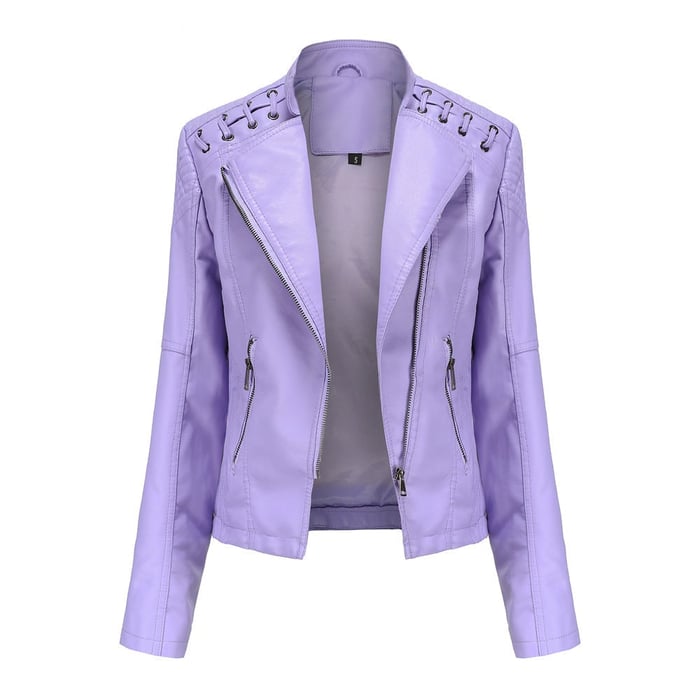 Edgy Satin Jacket