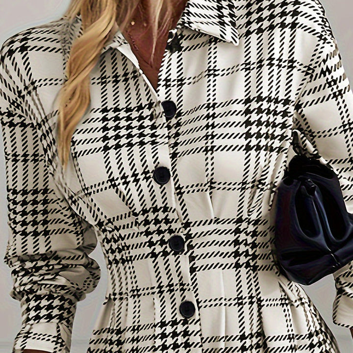 Josephine - Checked Maxi Dress
