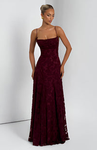 LACED IN LOVE MAXI DRESS