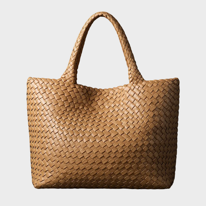 Lana - Handwoven Leather Tote