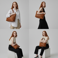 Handwoven Leather Tote