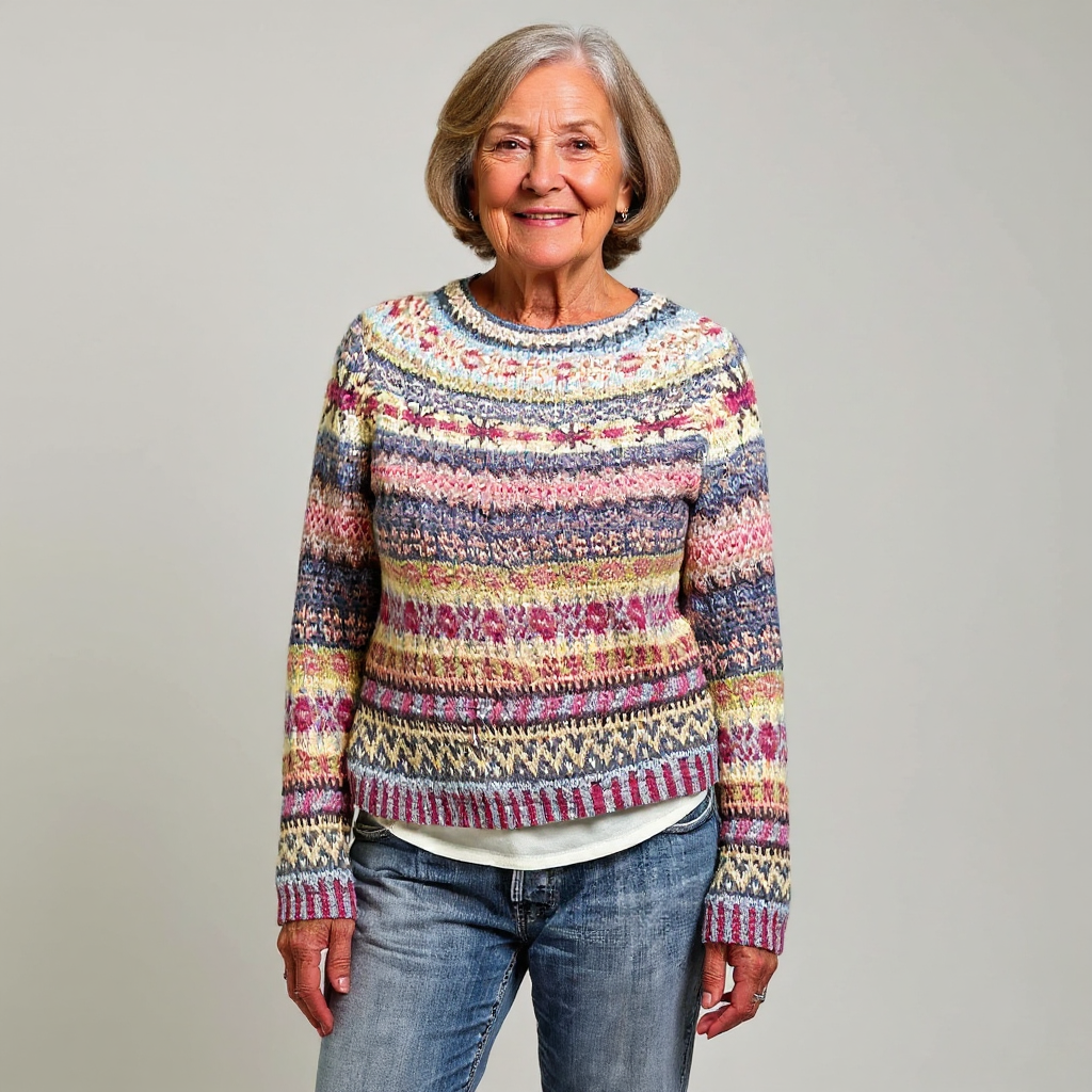 Zoey - Icelandic Knit Sweater