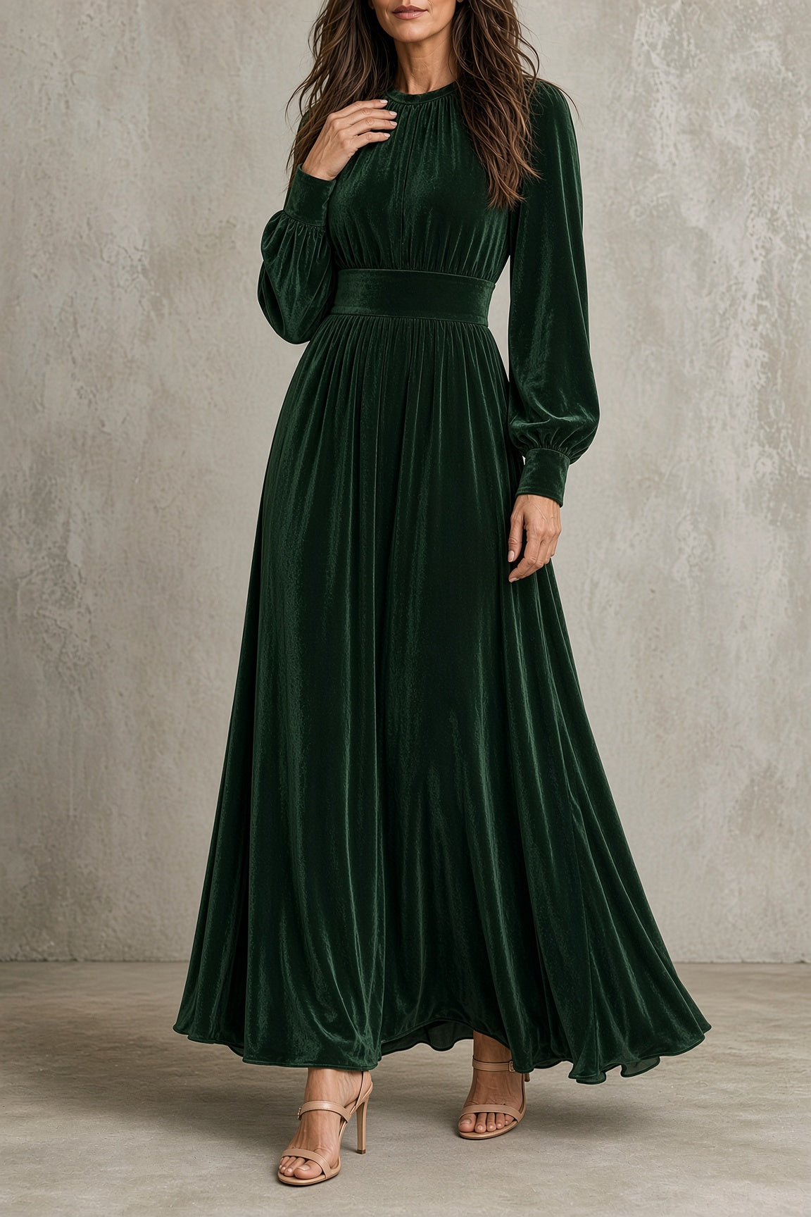 Elena Velvet Dress