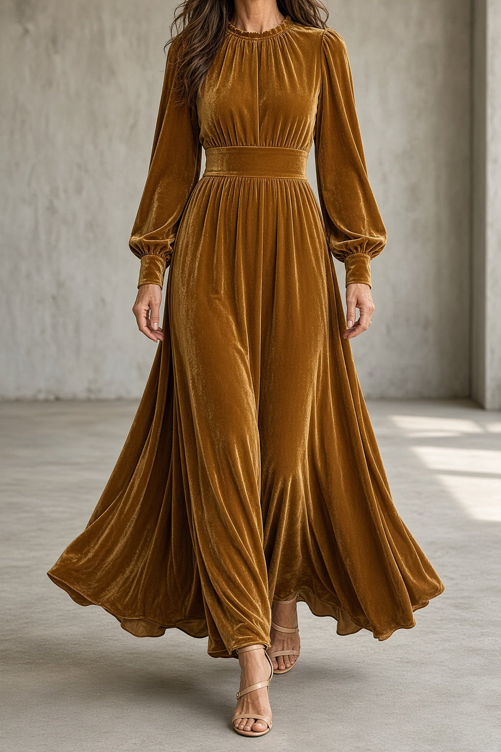 Elena Velvet Dress