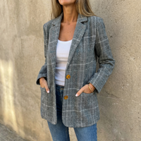 Classic Glen Plaid Blazer - Susan & Anne