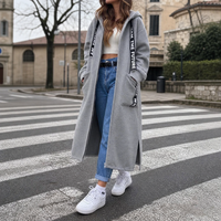 Oversized Hooded Sweatshirt Coat – Susan & Anne
