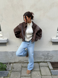 OVERSIZED COLORBLOCK WINDBREAKER JACKET