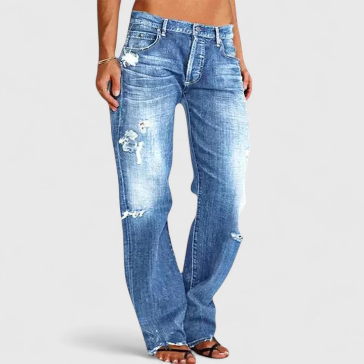 Relaxed Distressed Jeans
