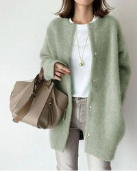 Wool and Mohair Cardigan for Women