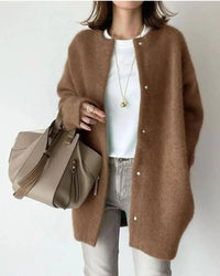 Wool and Mohair Cardigan for Women