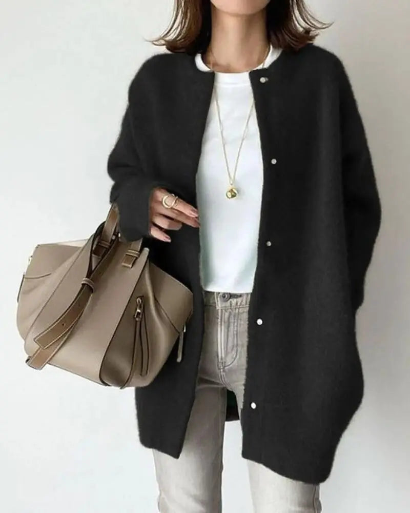 Wool and Mohair Cardigan for Women