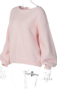 Styled look with the selene off-shoulder knit sweater