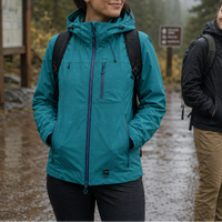 Lotus-Effect Waterproof Windbreaker Jacket - Susan & Anne