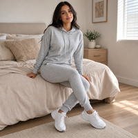 Easewear – Hooded Top & Slim-Pant Lounge Set