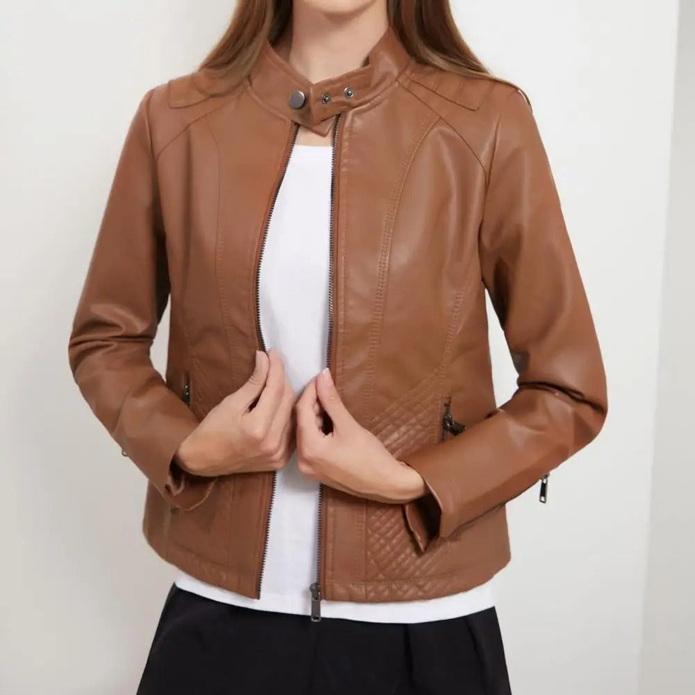 Women's Premium Leather Jacket