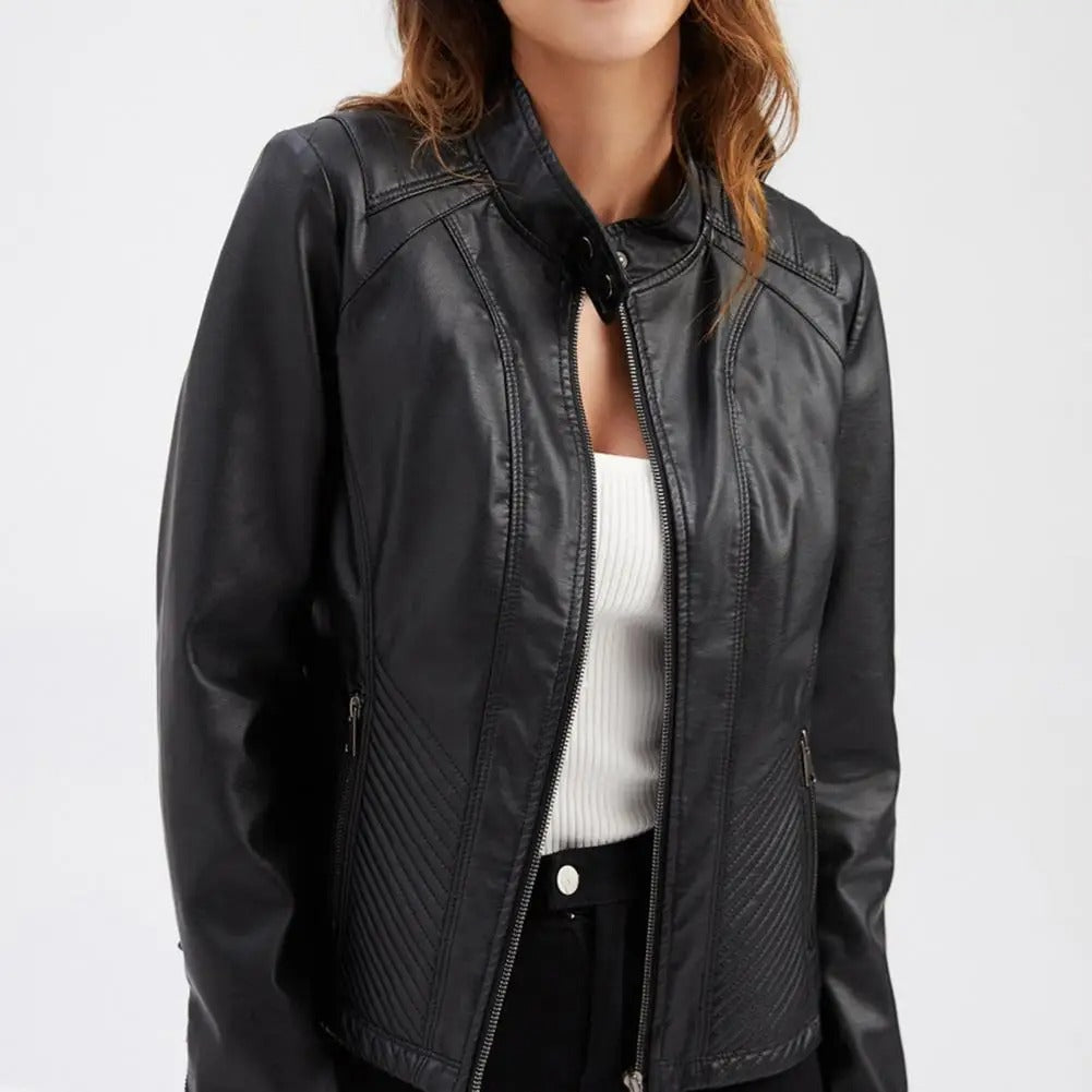 Women's Premium Leather Jacket