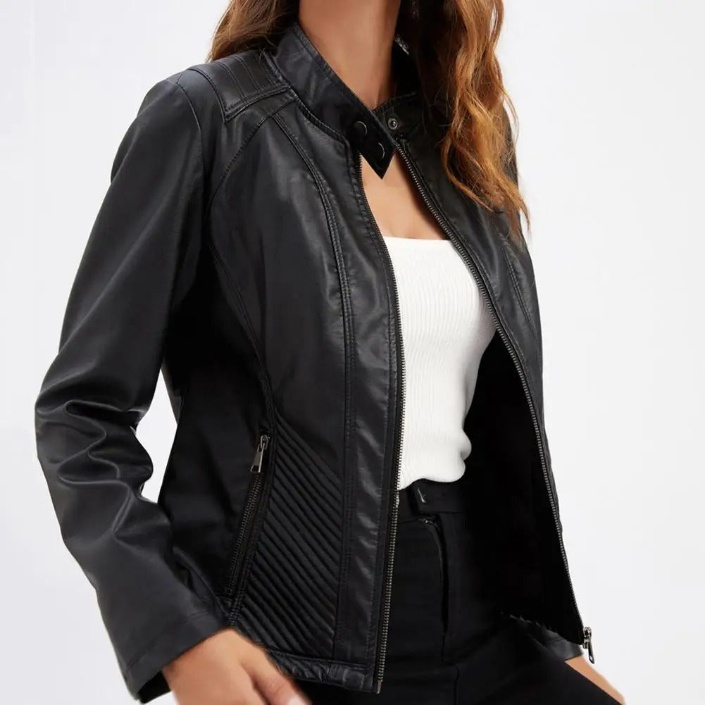 Women's Premium Leather Jacket
